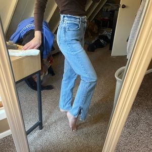 Abercrombie and Fitch ultra high rise 90s straight jeans